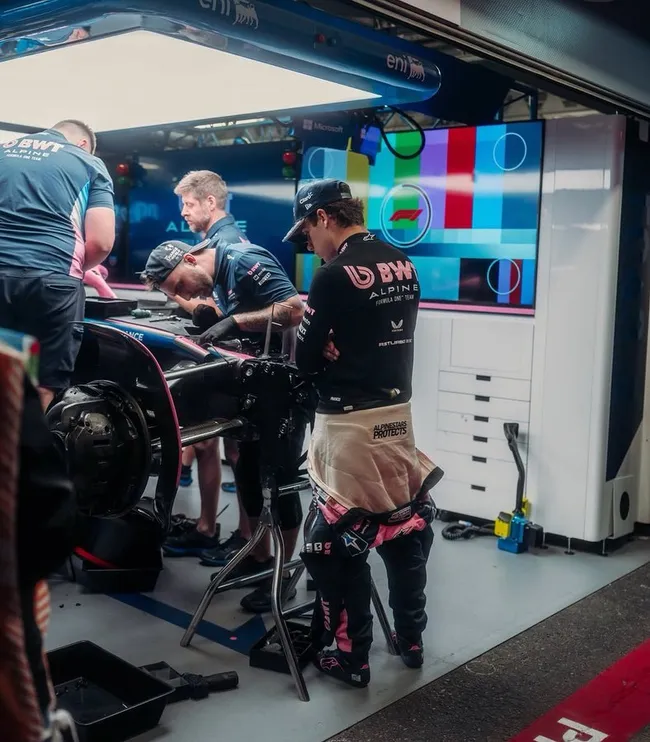 Colapinto reconoció que en Alpine siguen trabajando arduamente por mejorar. (Getty)