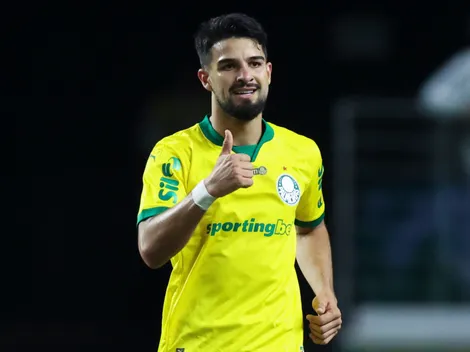 Se rinden ante el Flaco López a horas de enfrentar a River: "Se fue a Argentina, se quedó ahí y a Palmeiras vino Messi"