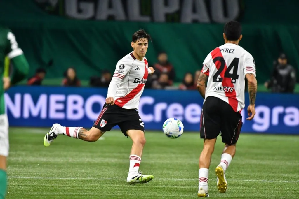 Lucas Martínez Quarta, primer marcador central. (Foto: Prensa River)