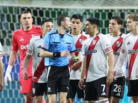Maxi Salas estalló contra el árbitro tras el pitazo final vs. Palmeiras: "Hijo de p..."