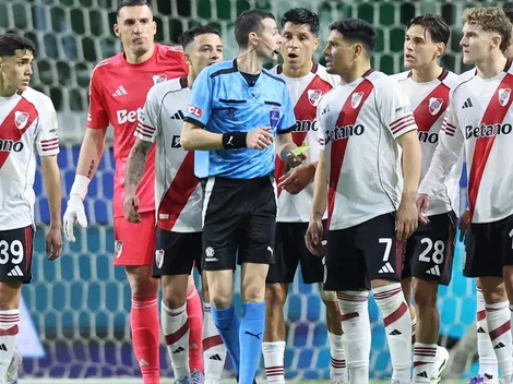 En Brasil se quejan del arbitraje de Andrés Matonte en el Palmeiras vs. River