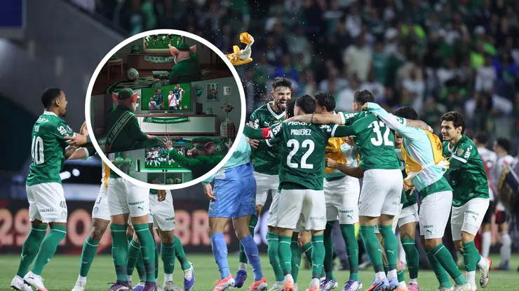 Palmeiras se burló de River tras eliminarlo en los Cuartos de Final de la Copa Libertadores 2025.