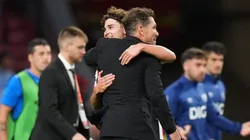 Diego Simeone dijo que espera que Julián Alvarez se quede mucho tiempo en el Atlético de Madrid.