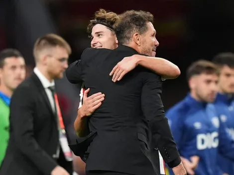 Simeone tras la ola de rumores que vincularon a Julián Alvarez con Barcelona: ''Necesitamos cuidarlo''