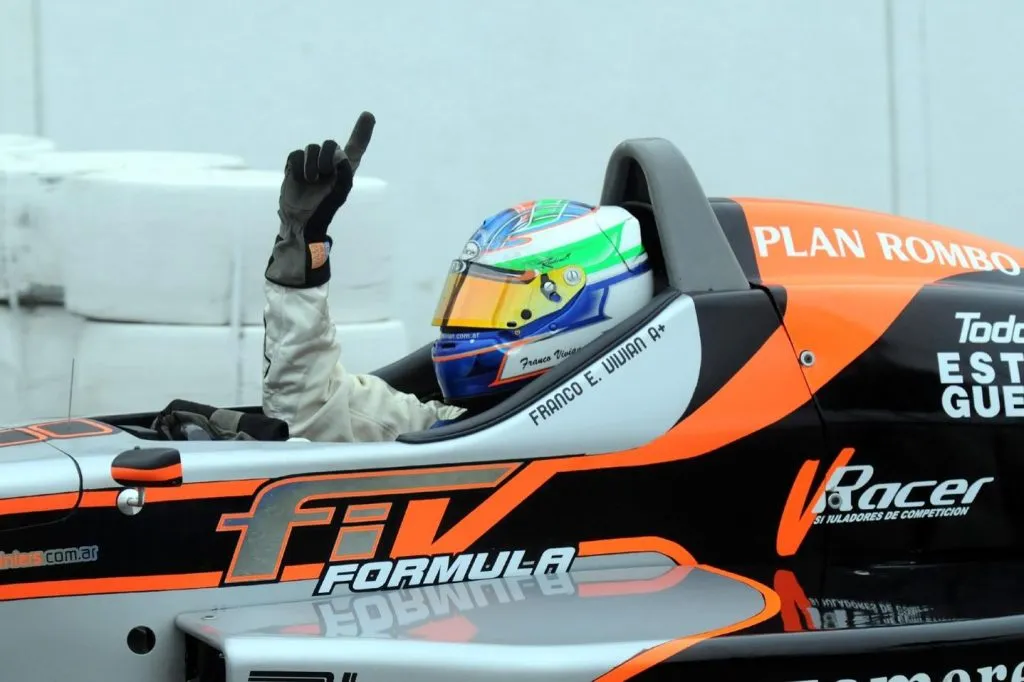 Franco Vivian tuvo una gran carrera en el karting y en los autos de Fórmula. (Archivo)