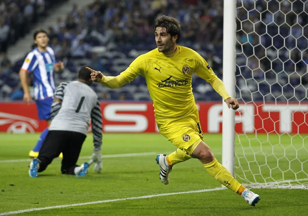 Cani durante su etapa en Villarreal. (Getty Images)