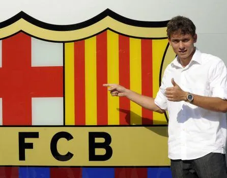 Keirrison, ex futbolista brasileño, en su llegada a Barcelona