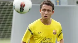 Keirrison, ex futbolista brasileño de Barcelona y Benfica.