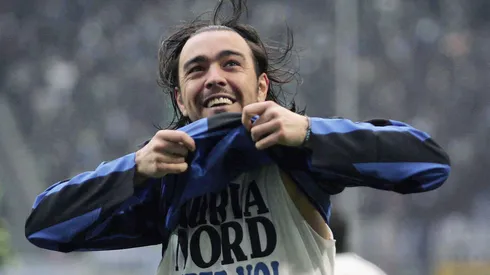 Álvaro Recoba durante su etapa como jugador de Inter.