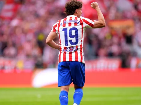 Julián Álvarez, enormemente elogiado tras la goleada en el derbi de Madrid: "Un jugador descomunal"