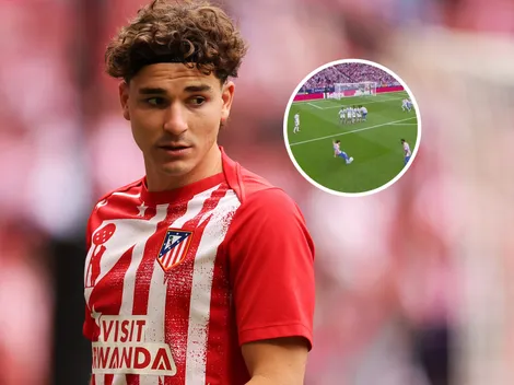 "Gol ilegal": acusan que el tiro libre de Julián Álvarez ante Real Madrid debió ser anulado