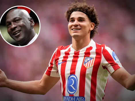 Atlético de Madrid comparó a Julián Álvarez con Michael Jordan tras la goleada sobre Real Madrid: "Mismas vibras"