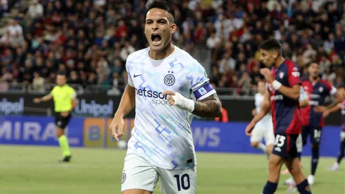 El golazo de cabeza de Lautaro Martínez en Inter vs. Cagliari por la Serie A