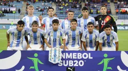 El equipo de la Selección Argentina Sub 20.