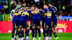 Los jugadores de Boca