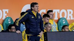Claudio Úbeda, el DT de Boca.