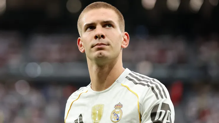 Franco Mastantuono, volante del Real Madrid.