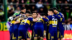 La arenga de los jugadores de Boca previo a la derrota con Defensa.