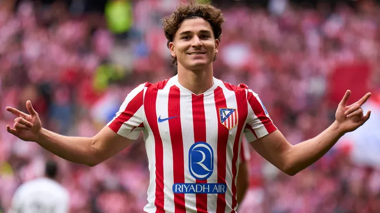 Julián Alvarez, la estrella de Atlético de Madrid.