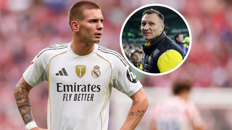 Rafael Urazbakhtin, técnico del Kairat, ubicó a Franco Mastantuono entre las tres principales figuras del Real Madrid.