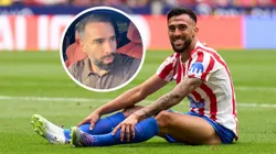 Dani Carvajal quitó responsabilidad a Nicolás González por la lesión que sufrió en el Derbi Madrileño.