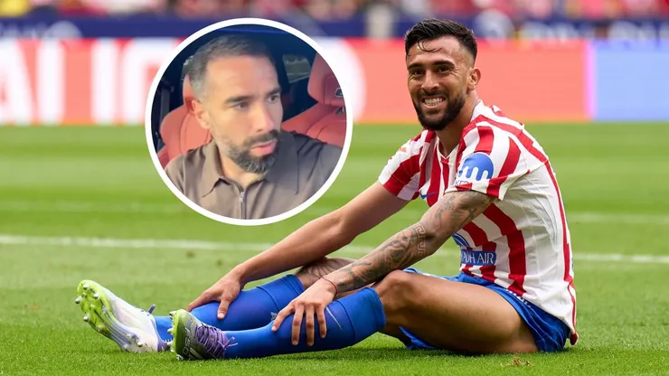 Dani Carvajal quitó responsabilidad a Nicolás González por la lesión que sufrió en el Derbi Madrileño.