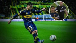 Paredes protagonizó diversos momentos de tensión en la caída de Boca ante Defensa y Justicia.