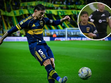 Se reveló cómo fue el cruce entre Paredes y Baliño que pudo terminar en la expulsión del jugador de Boca por insultos