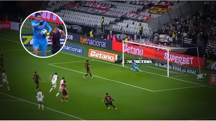 El show de Agustín Rossi en Flamengo: tapó un penal sentado, cargó a su rival y se acerca al récord de Armani