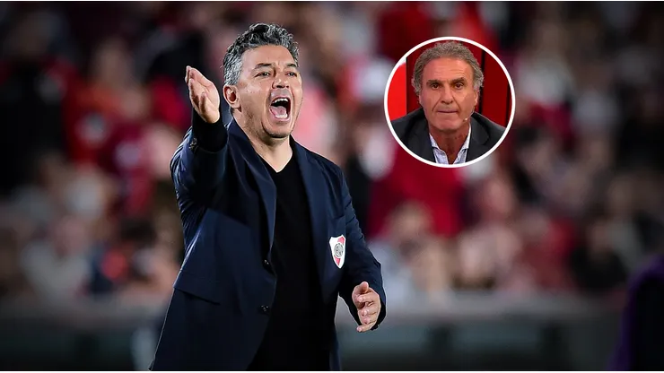 Oscar Ruggeri criticó fuertemente a Marcelo Gallardo. (Fotos: Getty y Captura ESPN)