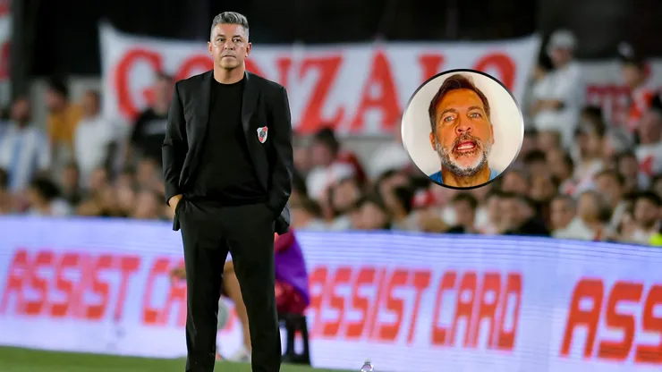 Marcelo Gallardo, de traspié en traspié en River.