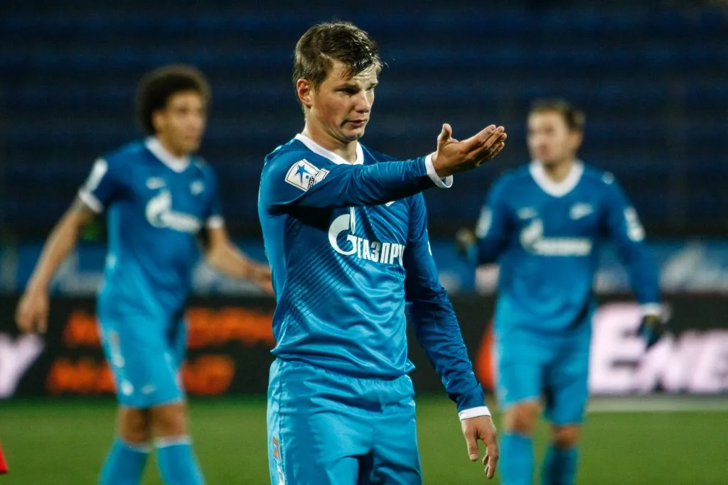 Arshavin durante su etapa en Zenit (Getty Images).