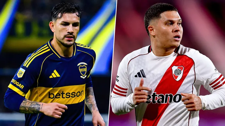 Leandro Paredes y Juan Fernando Quintero.