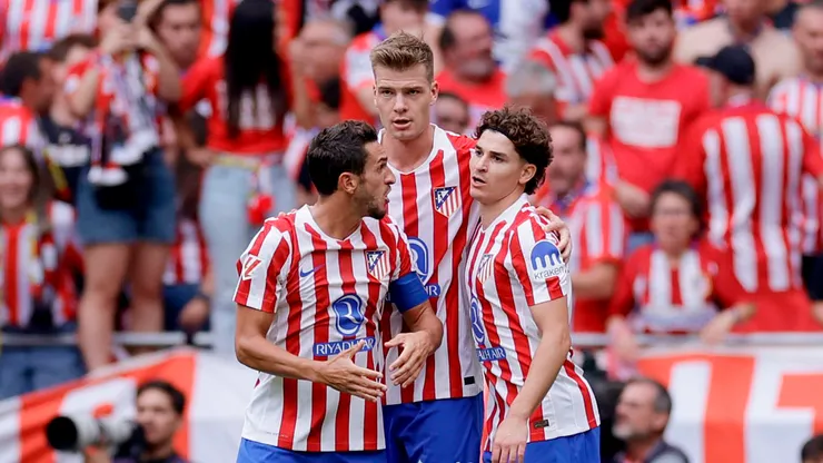 Los delanteros Colchoneros estuvieron finos ante Real Madrid.