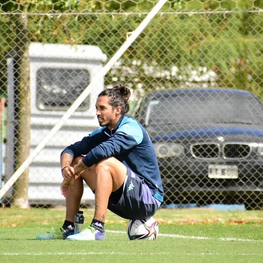 En Racing jugó apenas 8 partidos oficiales. Foto IG.