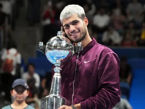 La drástica decisión de Carlos Alcaraz tras ser campeón en Tokio: "Siento mucho anunciarlo"