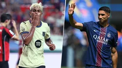 Barcelona y PSG se enfrentan en España.