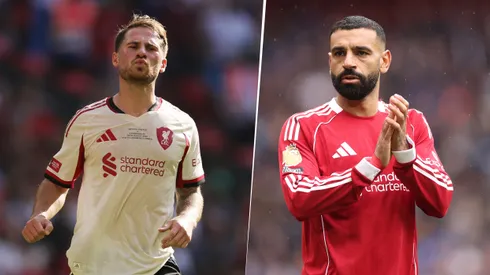 Mac Allister y Salah, fuera del equipo titular de Liverpool en Champions.