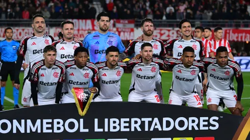 El equipo titular de Flamengo de Brasil.