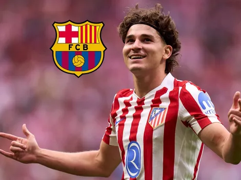 Julián Alvarez rompió el silencio respecto al interés del Barcelona