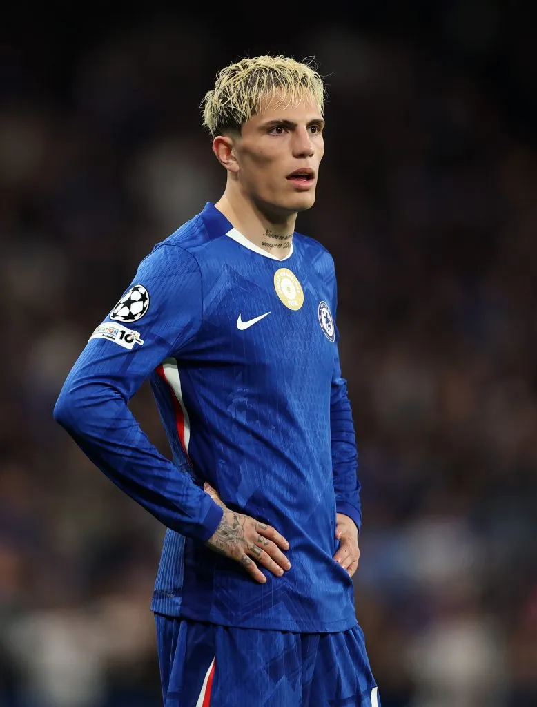 Garnacho en Chelsea. (Foto: Getty).