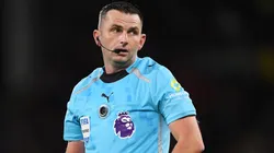 Michael Oliver, árbitro inglés.