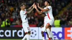 Gonçalo Ramos celebra su gol ante Barcelona.