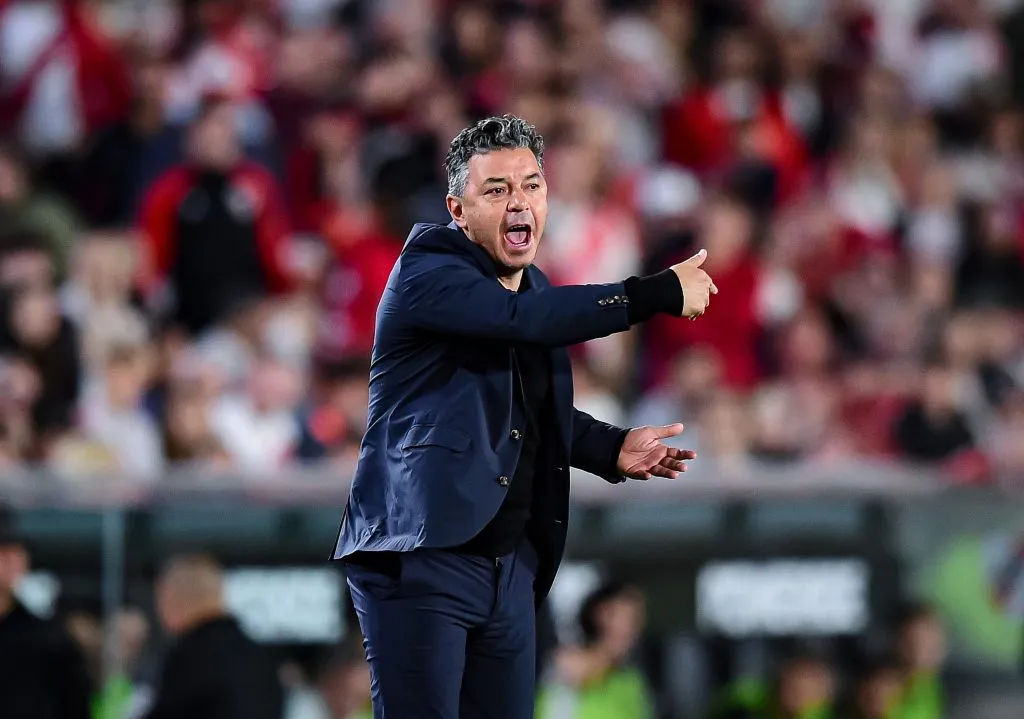 Gallardo trabaja para revertir el mal presente de River. (Foto de Getty)