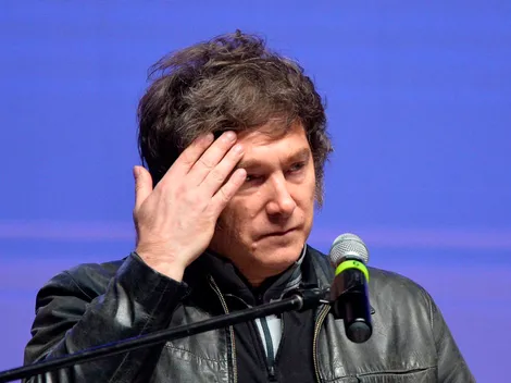 Javier Milei se puso a llorar en vivo al recordar el retiro de un jugador de Boca: "No lo pude evitar"