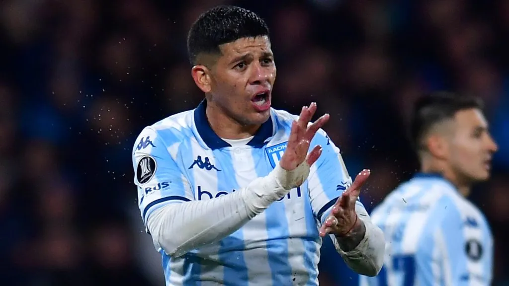 Marcos Rojo, defensor de Racing. (Getty Images)