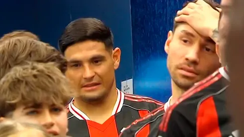 Maxi Salas en la previa al partido ante Racing.