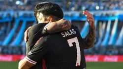 Salas abrió la cuenta para River.