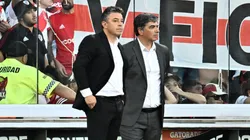 Marcelo Gallardo durante la victoria de River ante Racing por Copa Argentina.
