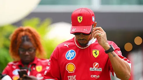 Lewis Hamilton, piloto de Ferrari.